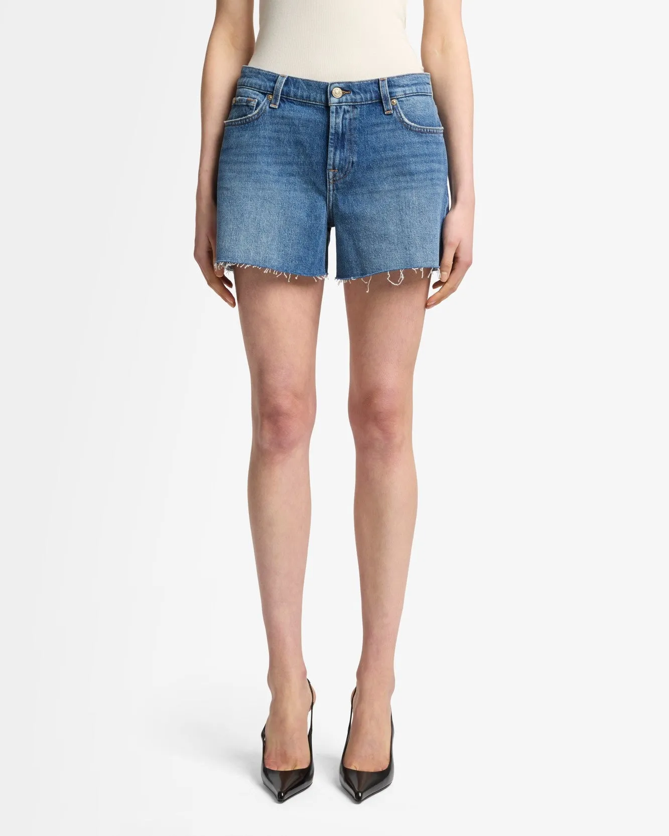 MANKIND Mid Roll Short in Explorer sold by 7 For All Mankind product image thumbnail 3