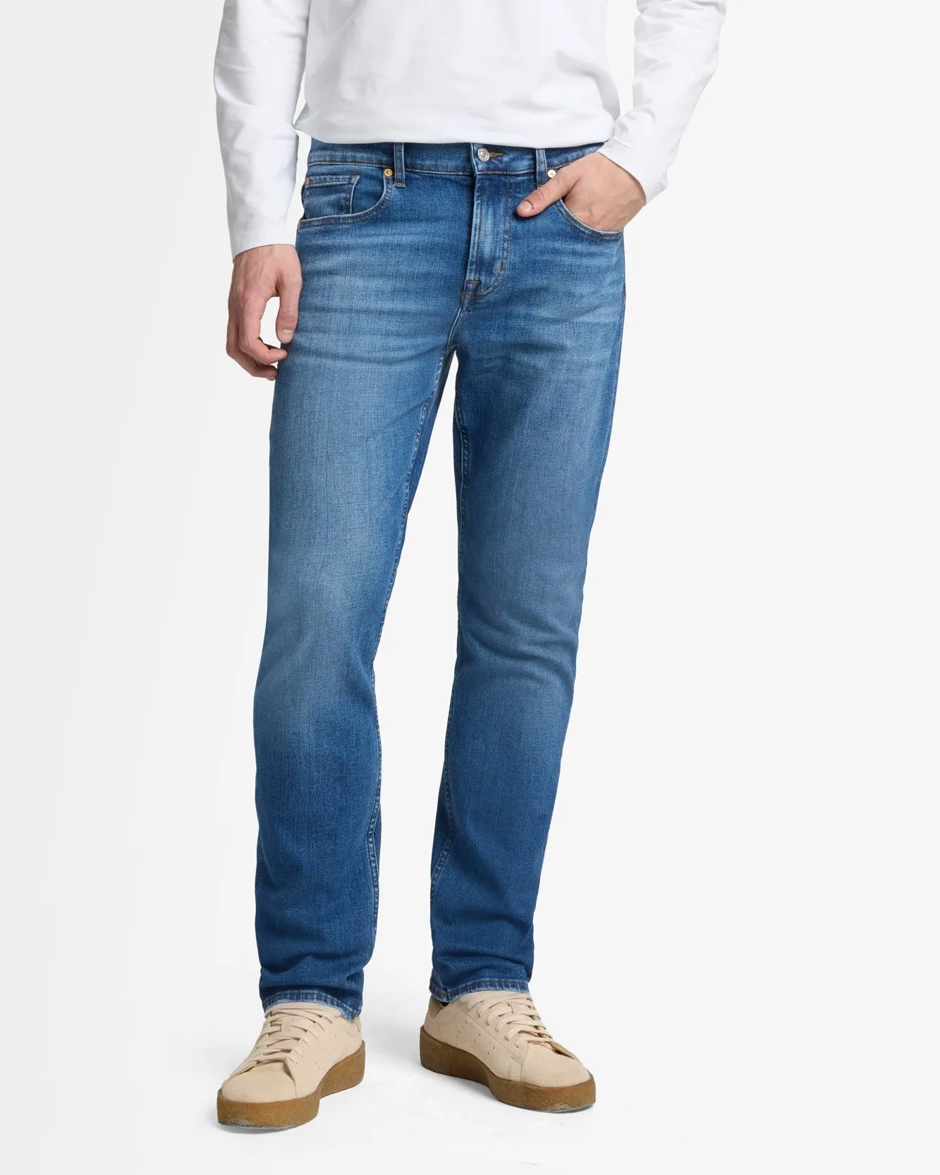 Luxe Performance The Straight in Vernon sold by 7 For All Mankind product image thumbnail 3