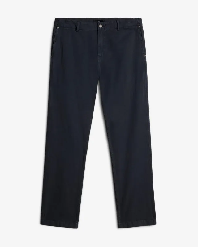 Linen Blend Carpenter Chino in Dark Navy sold by 7 For All Mankind