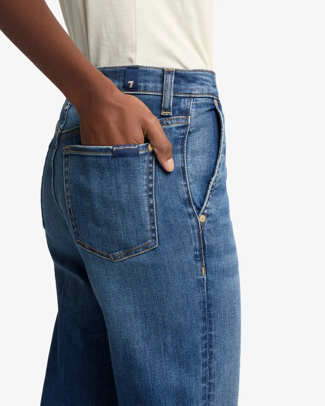 Slim Illusion Modern Dojo in Royalty sold by 7 For All Mankind product image thumbnail 4