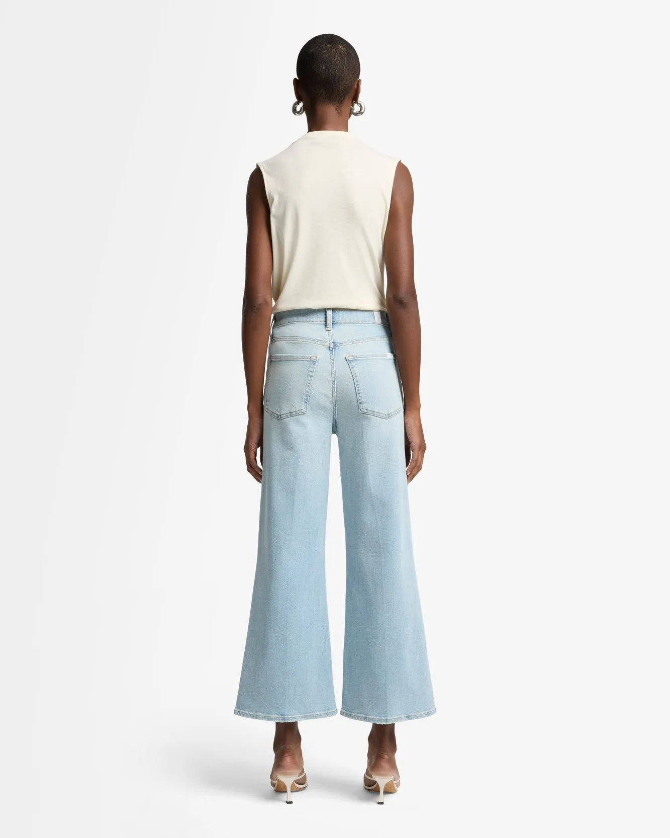 Luxe Vintage Ultra High Rise Cropped Jo in Sunset Beach sold by 7 For All Mankind product image thumbnail 5