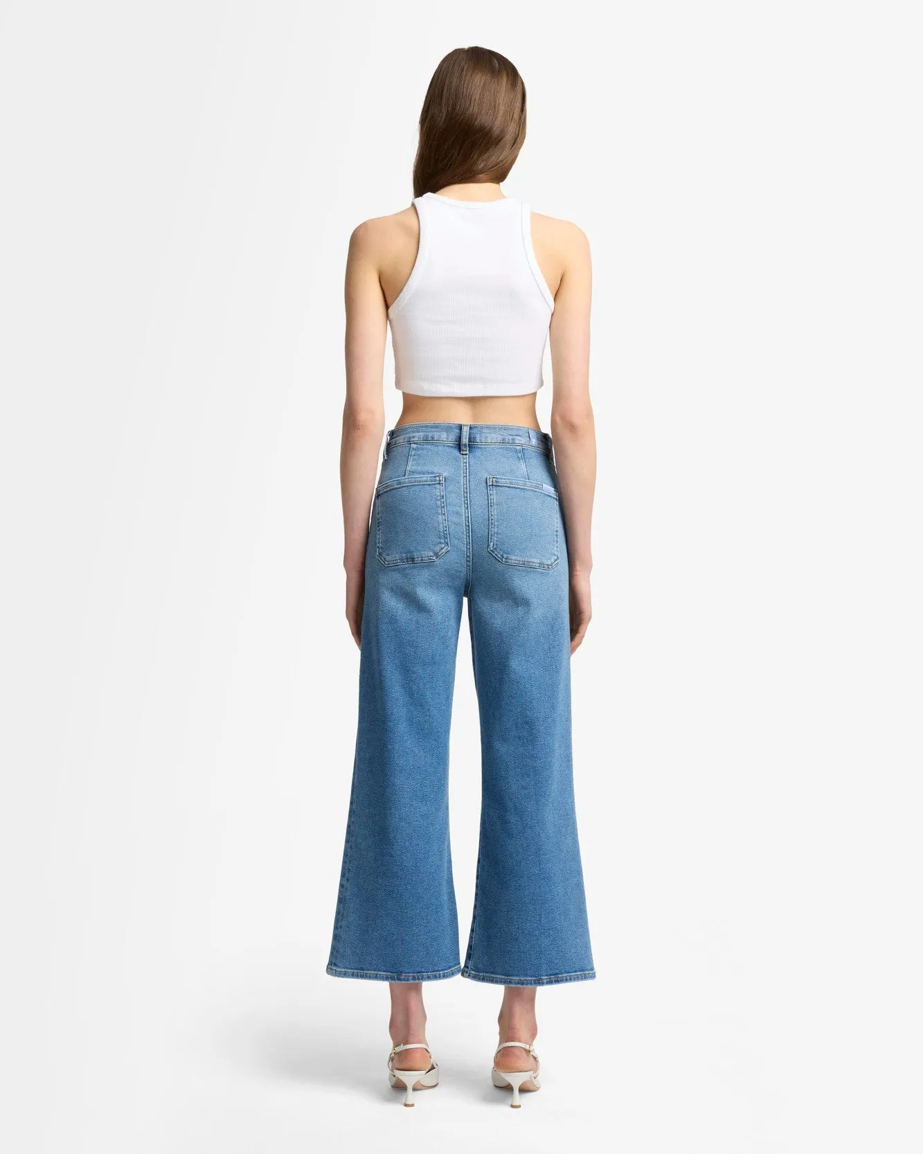 Luxe Vintage Ultra High Rise Cropped Jo in Fancy sold by 7 For All Mankind product image thumbnail 5