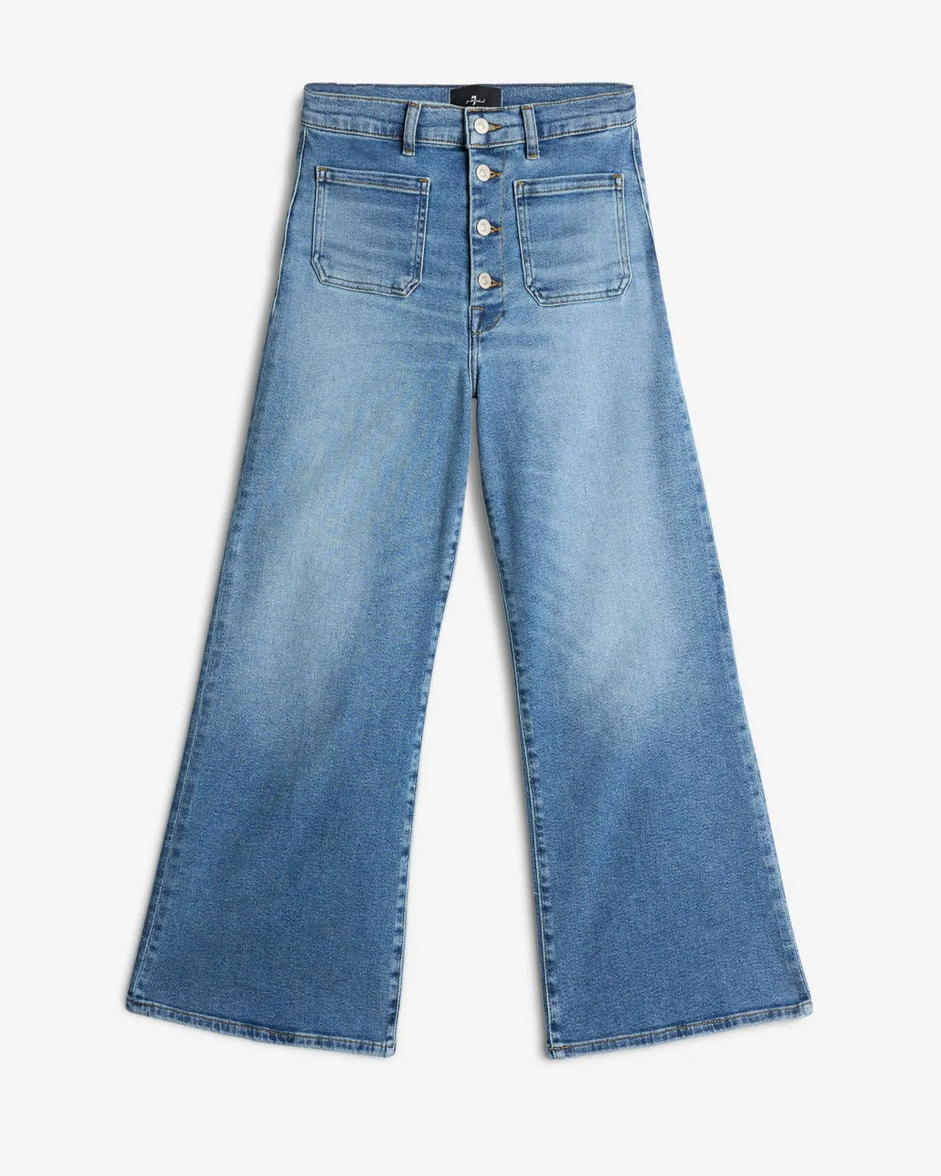 Luxe Vintage Ultra High Rise Cropped Jo in Fancy sold by 7 For All Mankind