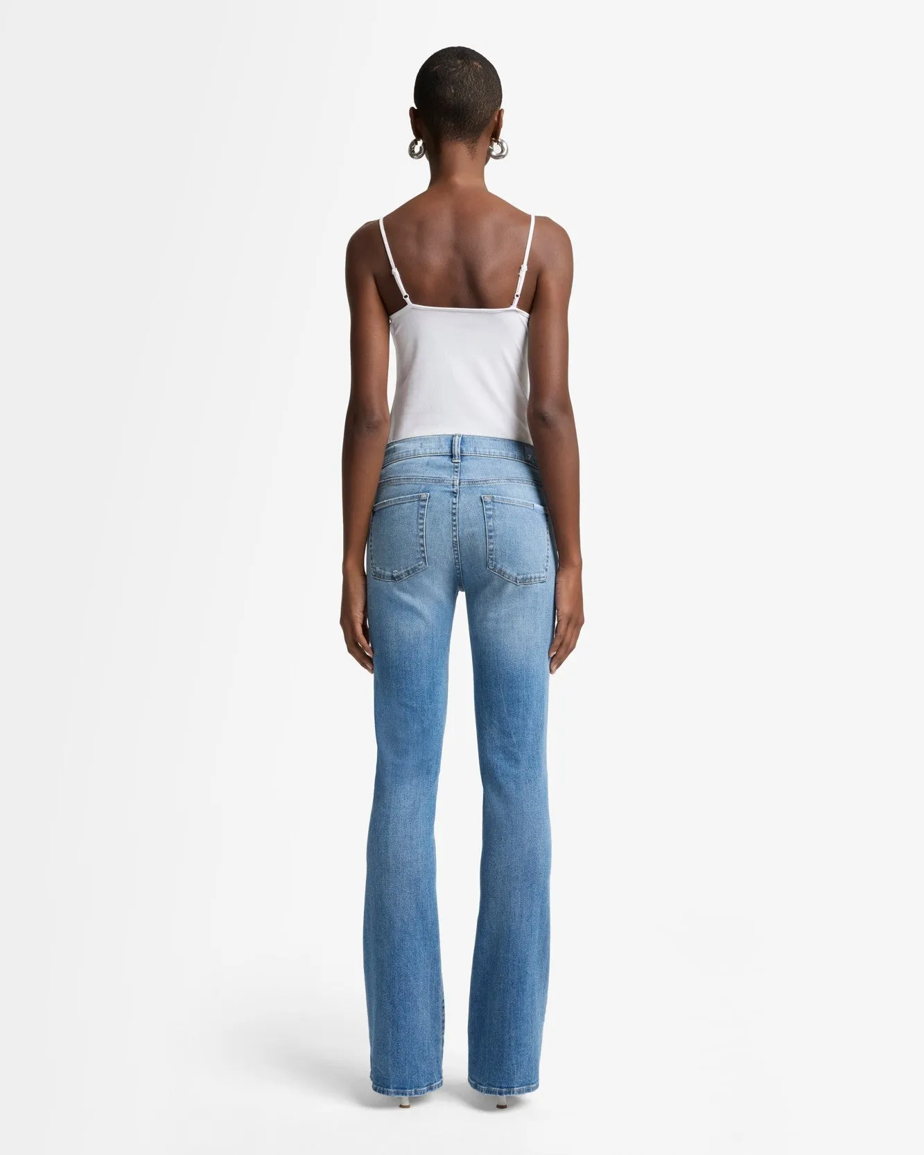 Slim Illusion Bootcut in Pine sold by 7 For All Mankind product image thumbnail 5