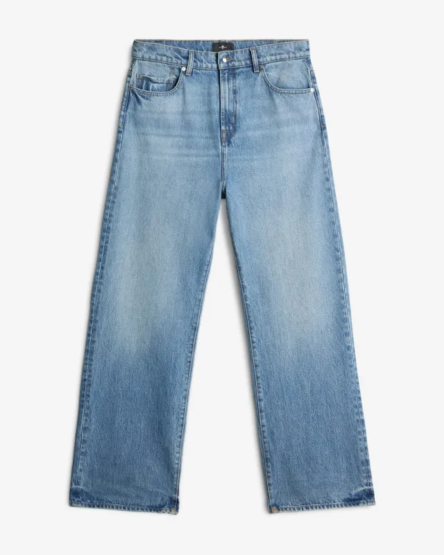Wide Leg Jean in Mason sold by 7 For All Mankind