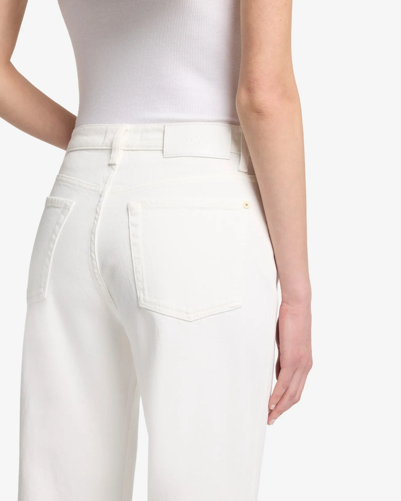 MANKIND Retro Flare in Milky Way sold by 7 For All Mankind product image thumbnail 5