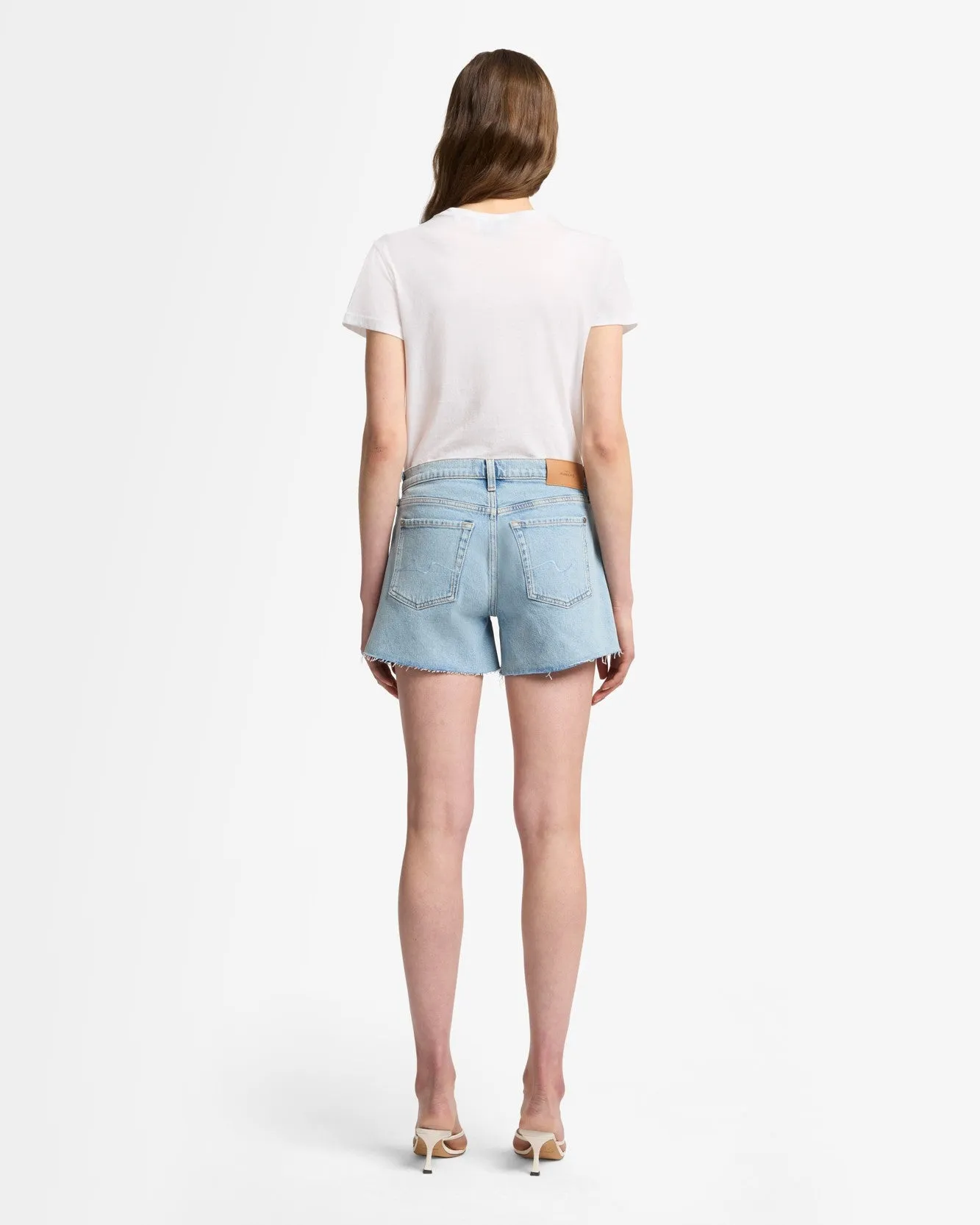 MANKIND Cutoff Denim Short in Ode To sold by 7 For All Mankind product image thumbnail 5