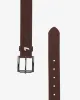 Classic Italian Suede Belt in Chocolate sold by 7 For All Mankind