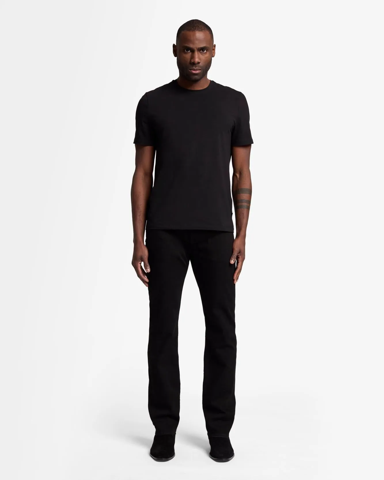 3 Pack Luxe Performance Tee in Black sold by 7 For All Mankind product image thumbnail 3
