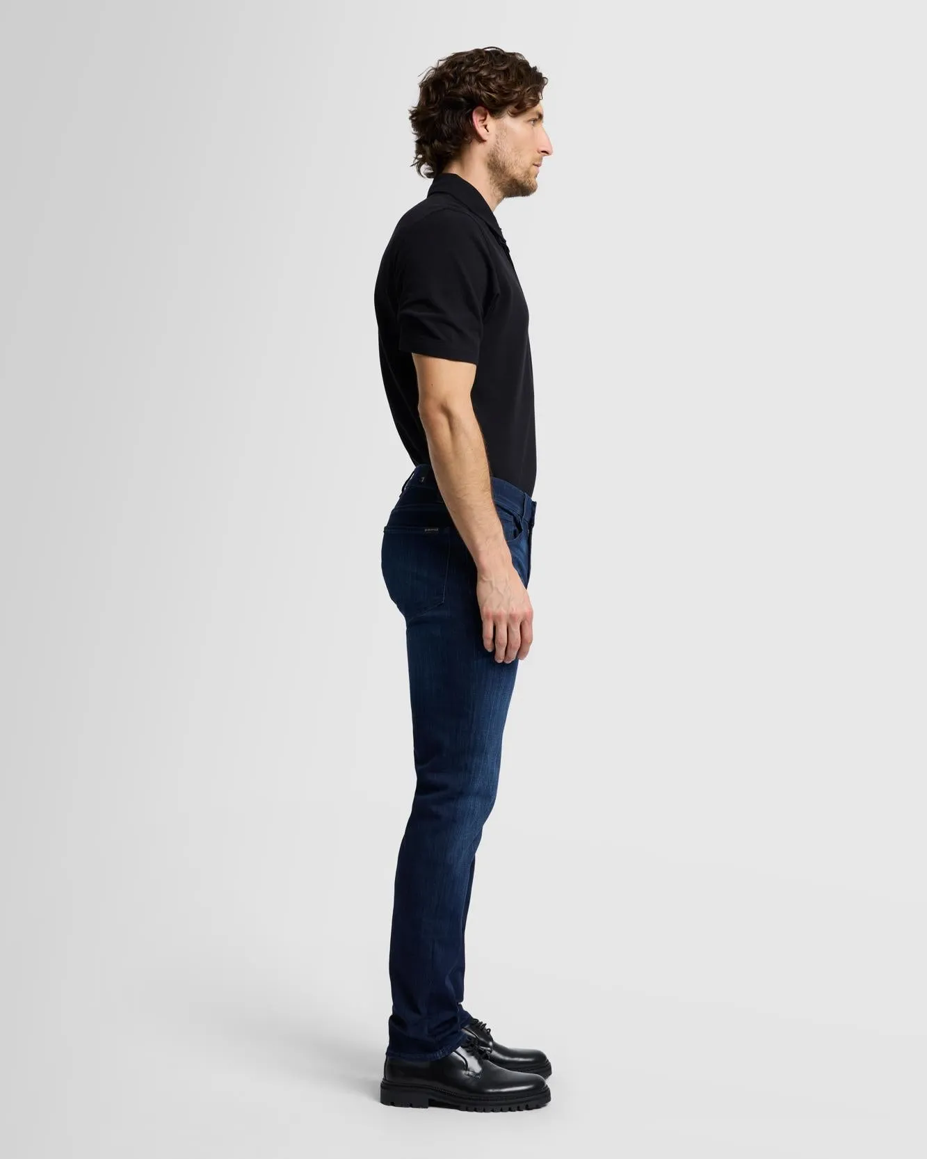 Luxe Performance Plus Slimmy in Deep Blue sold by 7 For All Mankind product image thumbnail 3