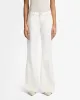Slim Illusion Twisted Seam Spencer Flare in Milky Way sold by 7 For All Mankind