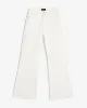 Slim Illusion Twisted Seam Spencer Flare in Milky Way sold by 7 For All Mankind