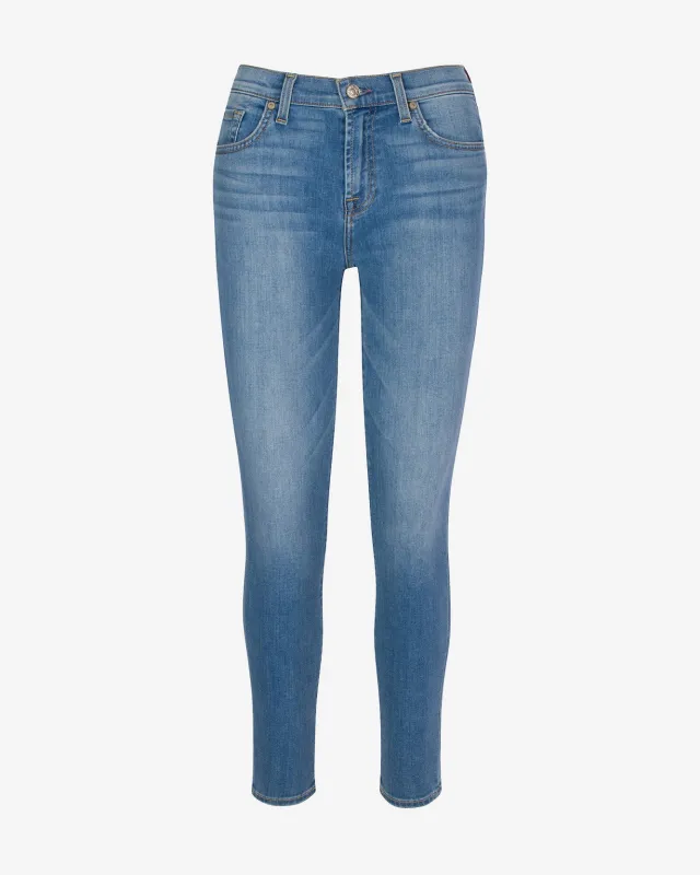 High Waist Ankle Skinny in Ibiza sold by 7 For All Mankind
