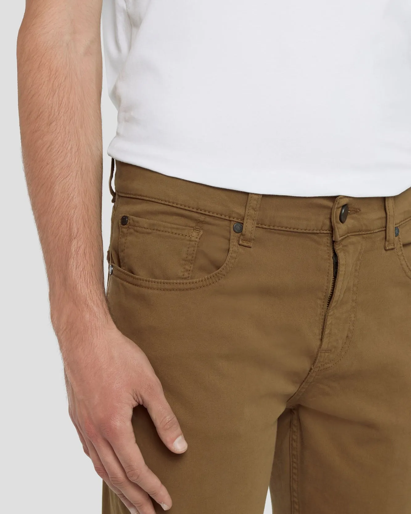 Luxe Performance Plus Slimmy in Terra sold by 7 For All Mankind product image thumbnail 3