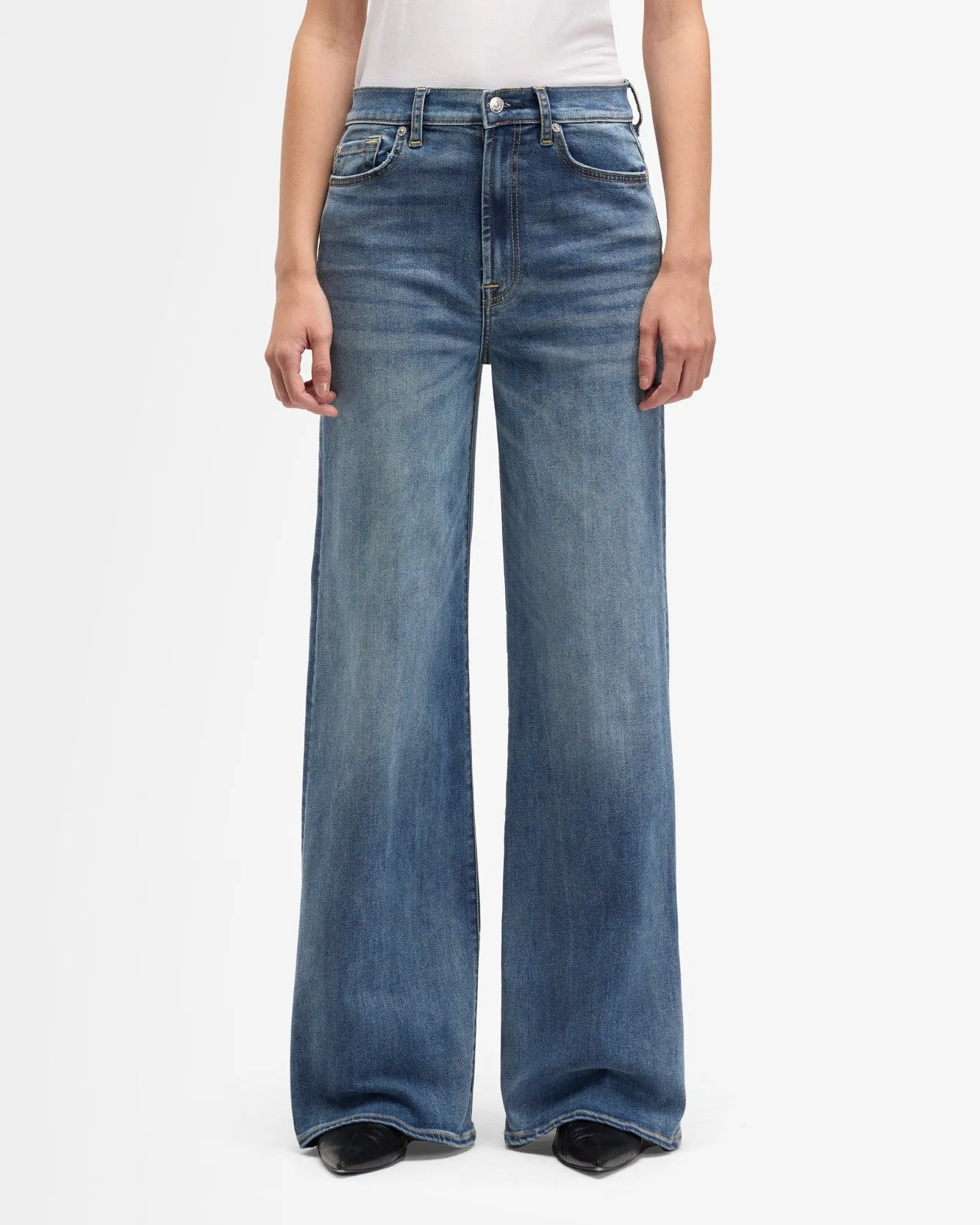 Slim Illusion Ultra High Rise Jo in Swim sold by 7 For All Mankind product image thumbnail 3