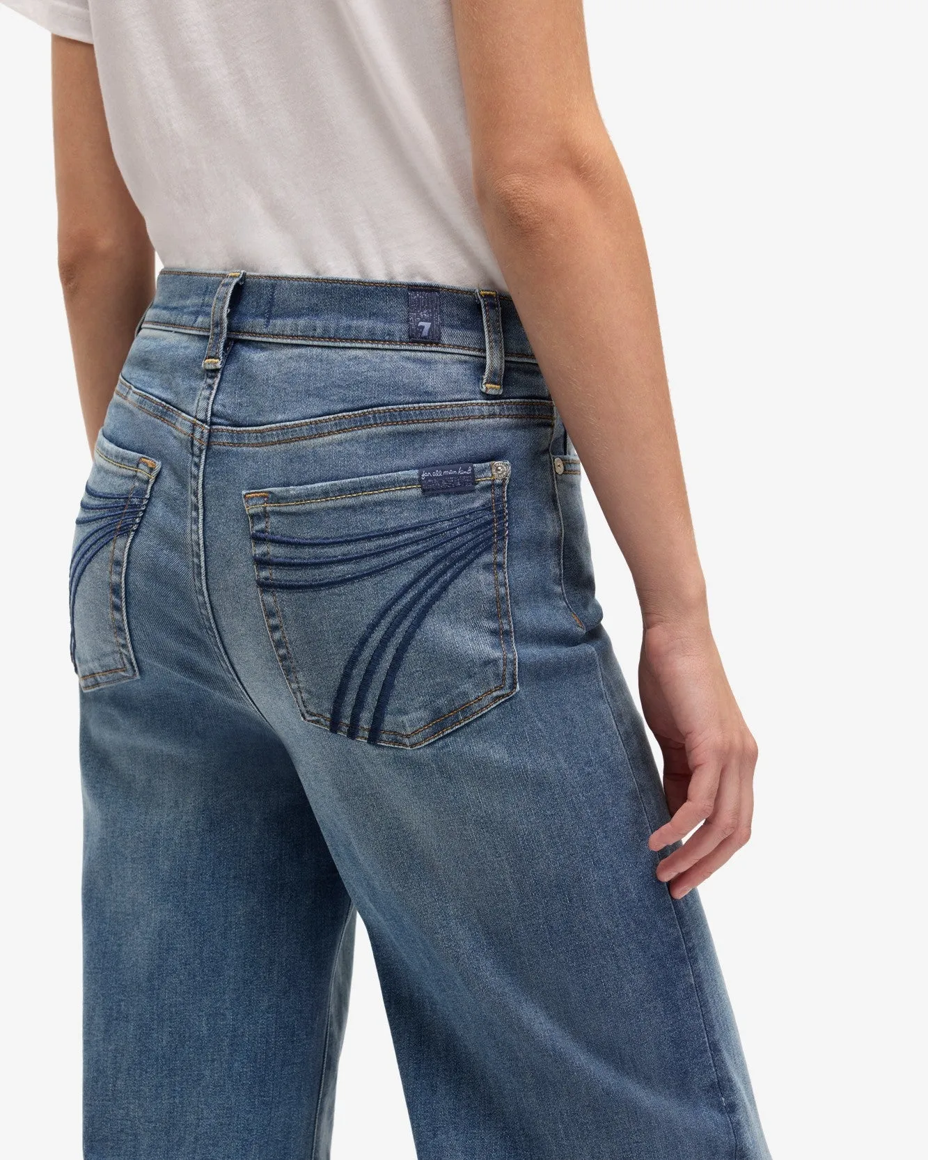 Slim Illusion Ultra High Rise Jo in Swim sold by 7 For All Mankind product image thumbnail 4