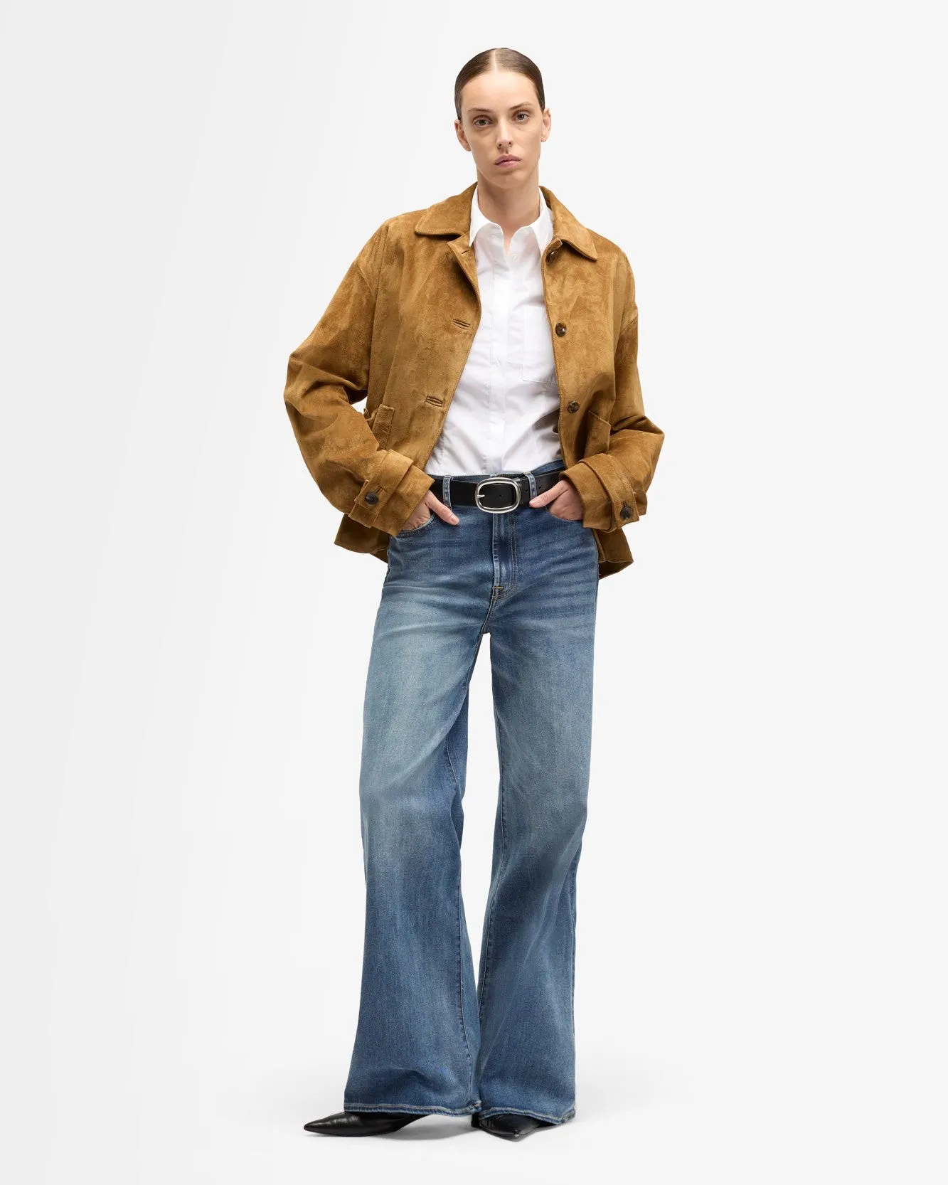 Slim Illusion Ultra High Rise Jo in Swim sold by 7 For All Mankind product image thumbnail 2