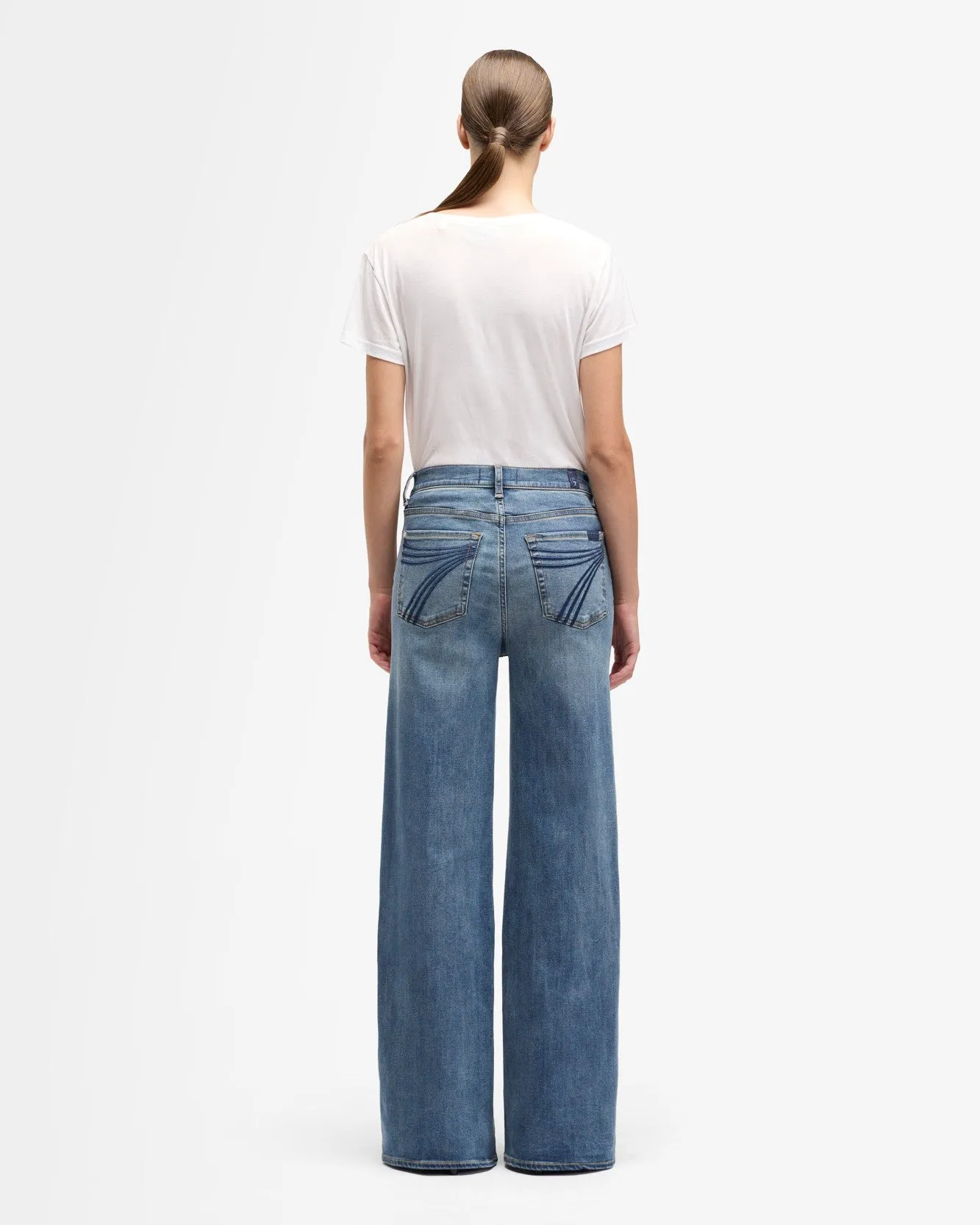 Slim Illusion Ultra High Rise Jo in Swim sold by 7 For All Mankind product image thumbnail 5