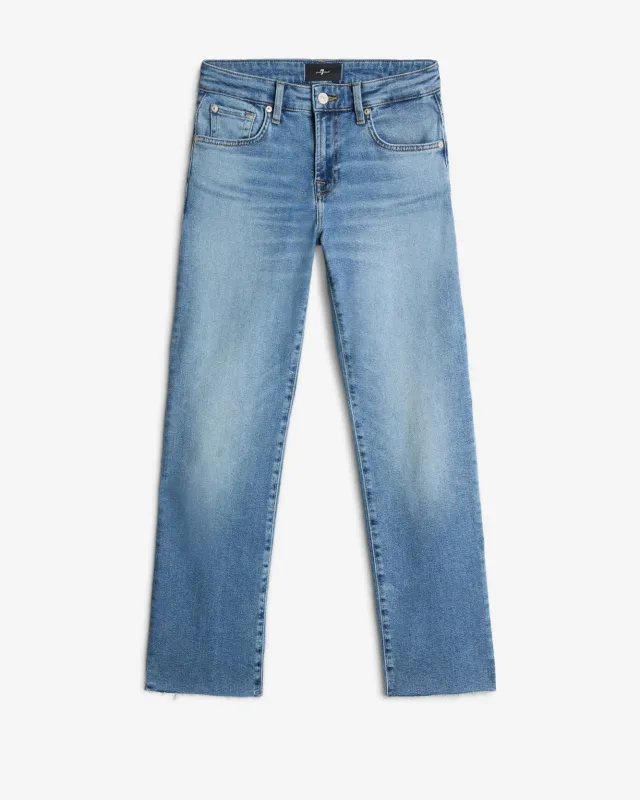 Luxe Vintage Calie Straight Ankle in Fancy sold by 7 For All Mankind