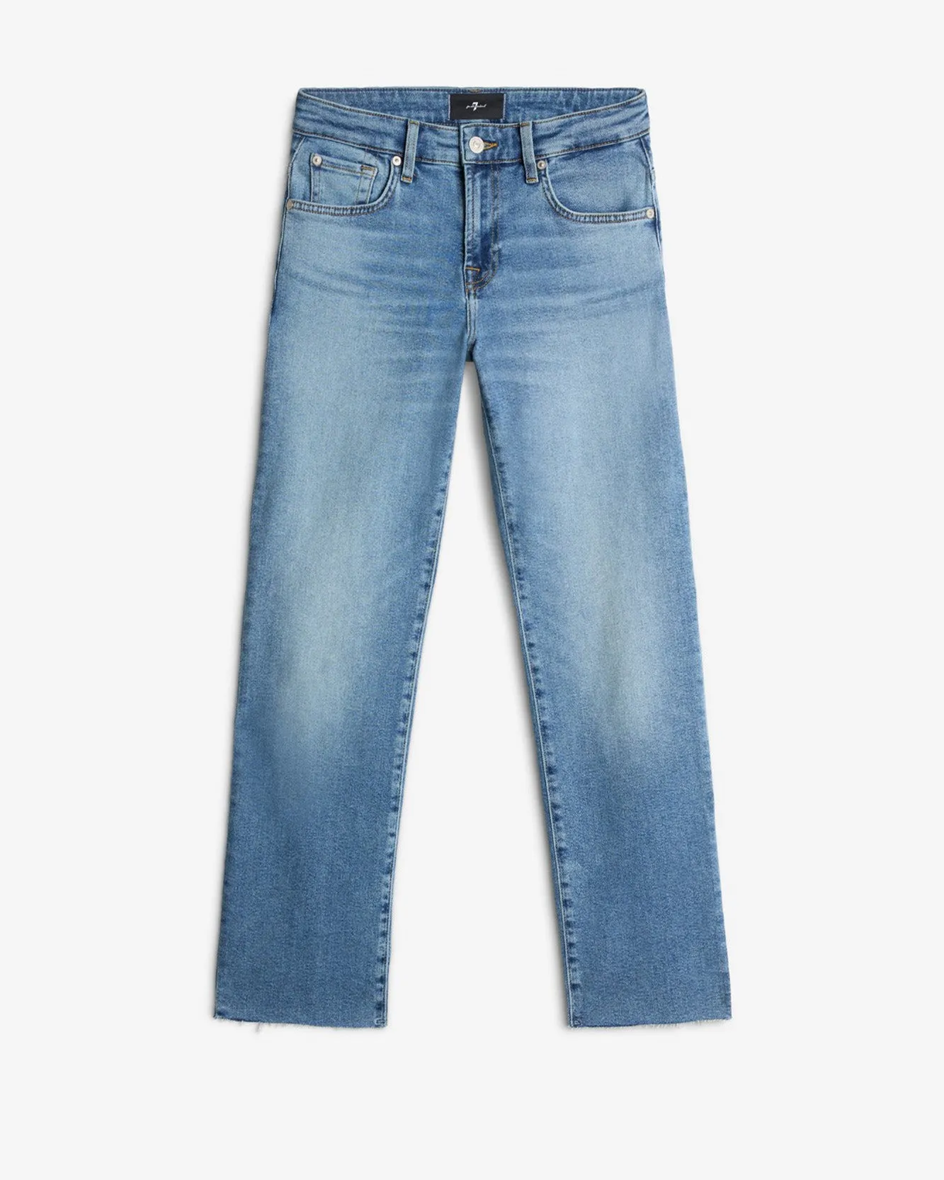 Luxe Vintage Calie Straight Ankle in Fancy sold by 7 For All Mankind