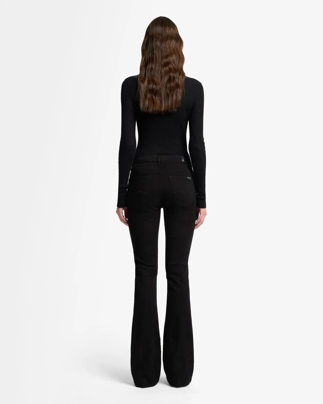 B(Air) Bootcut in Rinsed Black sold by 7 For All Mankind product image thumbnail 5