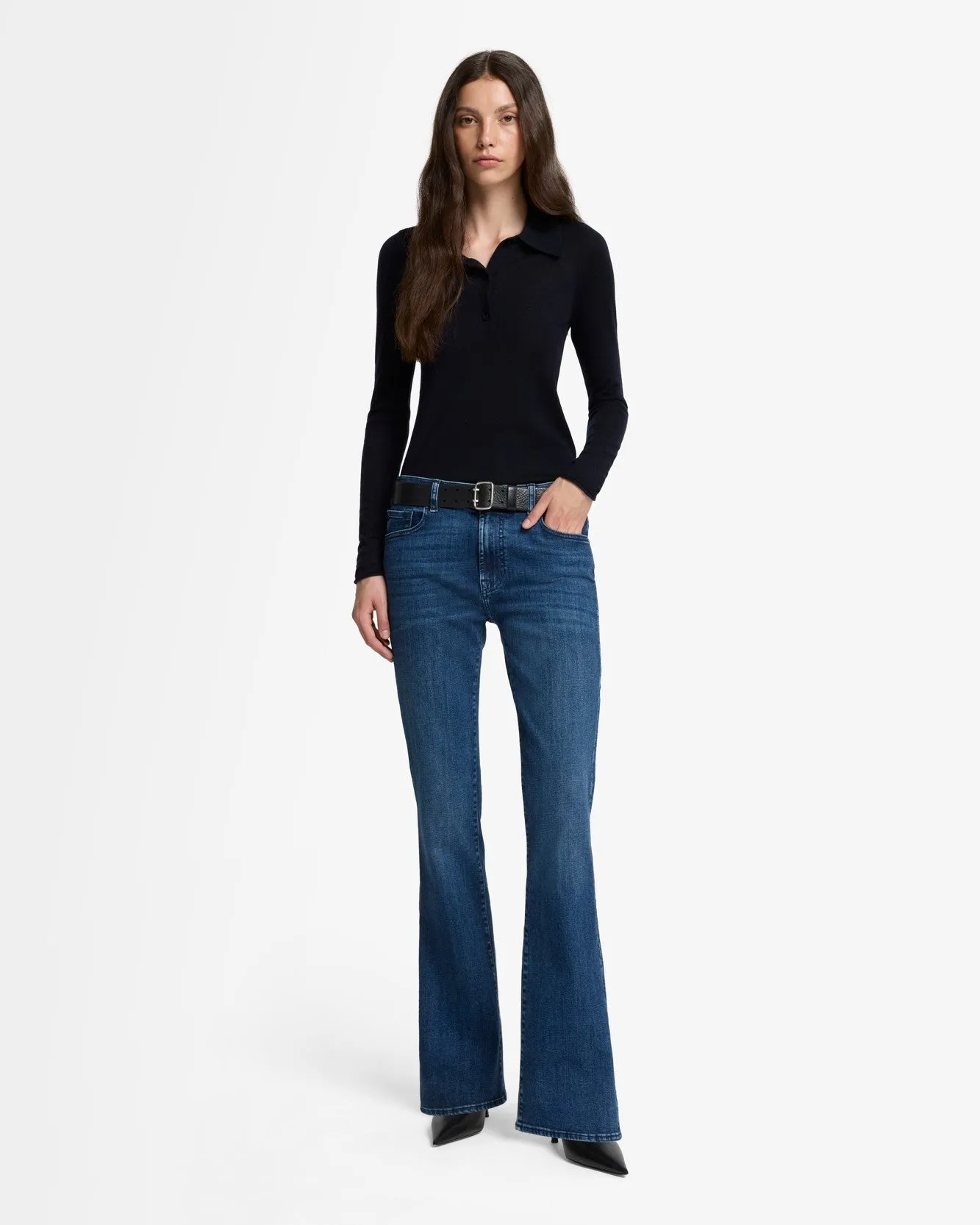Slim Illusion Bootcut in Soho Dark sold by 7 For All Mankind product image thumbnail 2