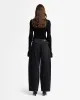 MANKIND Twisted Bonnie Barrel Leg in Thunderstorm sold by 7 For All Mankind