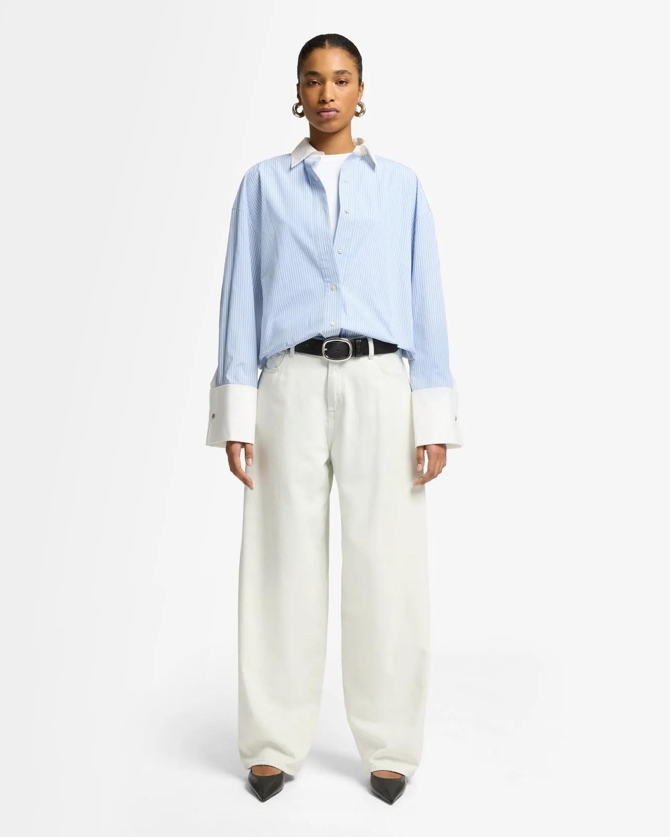 The Baggy in Summer Mist sold by 7 For All Mankind product image thumbnail 2