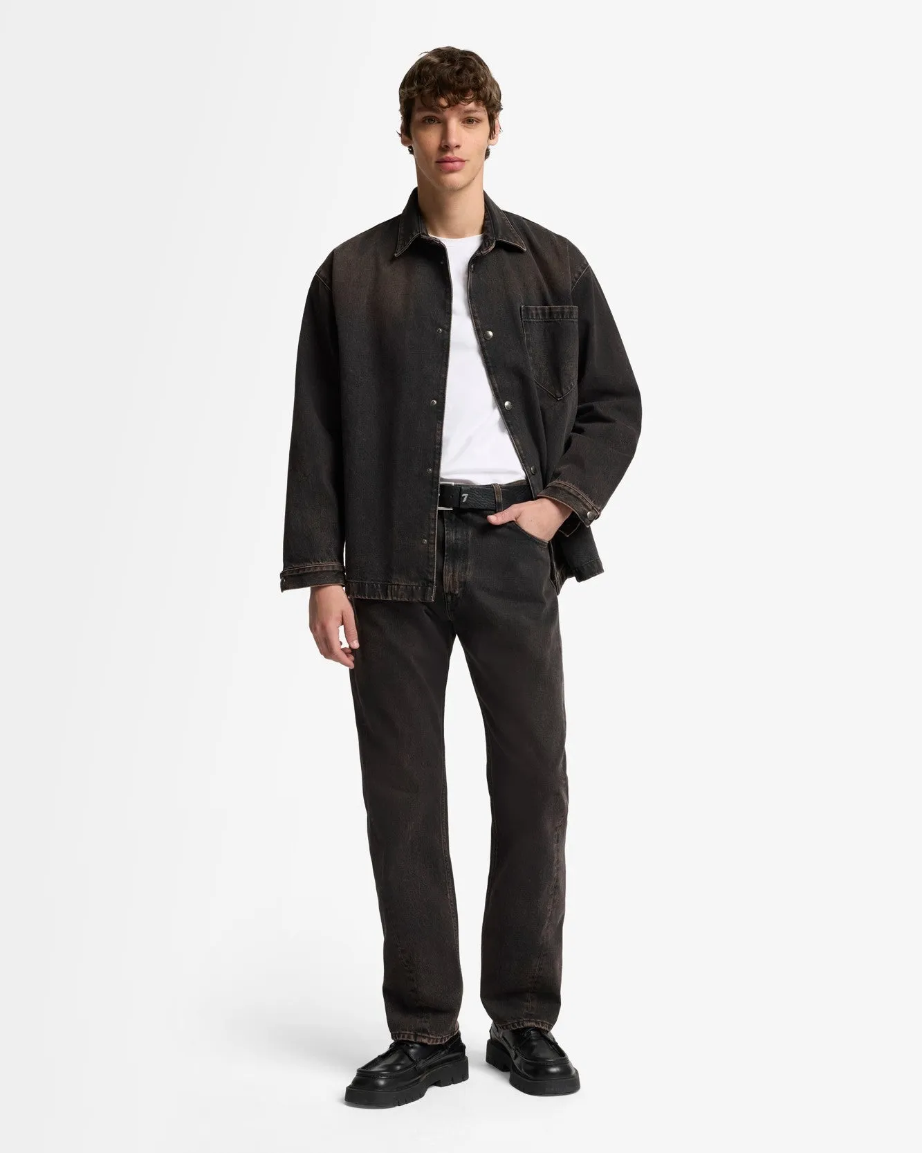 MANKIND Overshirt In Roots sold by 7 For All Mankind product image thumbnail 3