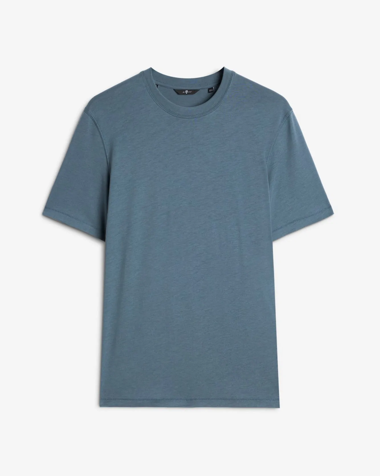 Lyocell Crewneck Tee in Titan sold by 7 For All Mankind