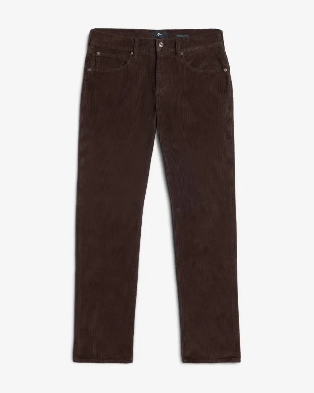Corduroy The Straight In Coffee Bean sold by 7 For All Mankind