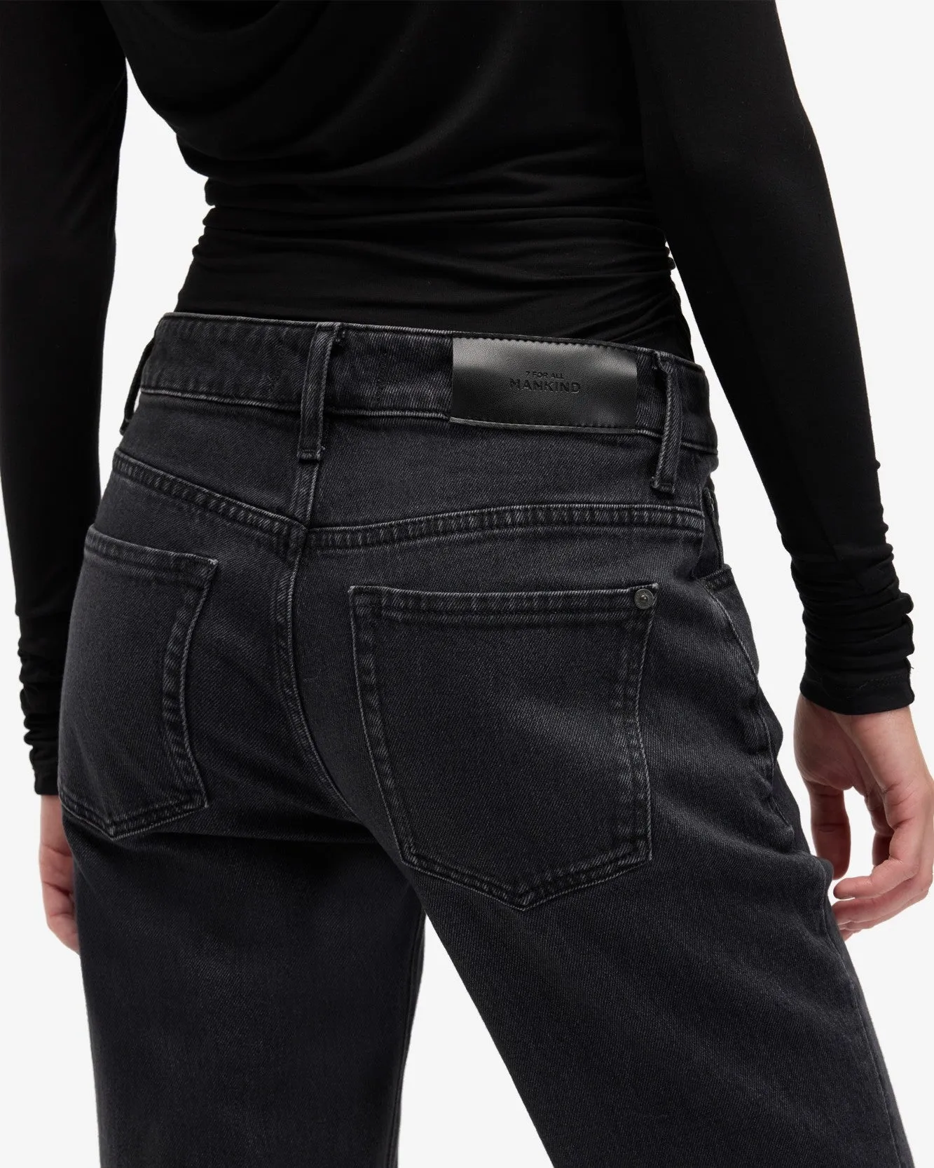 MANKIND Calie Straight in Thunderstorm sold by 7 For All Mankind product image thumbnail 4