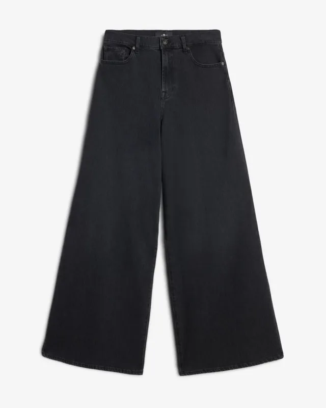 MANKIND Marie Wide Leg in Thunderstorm sold by 7 For All Mankind