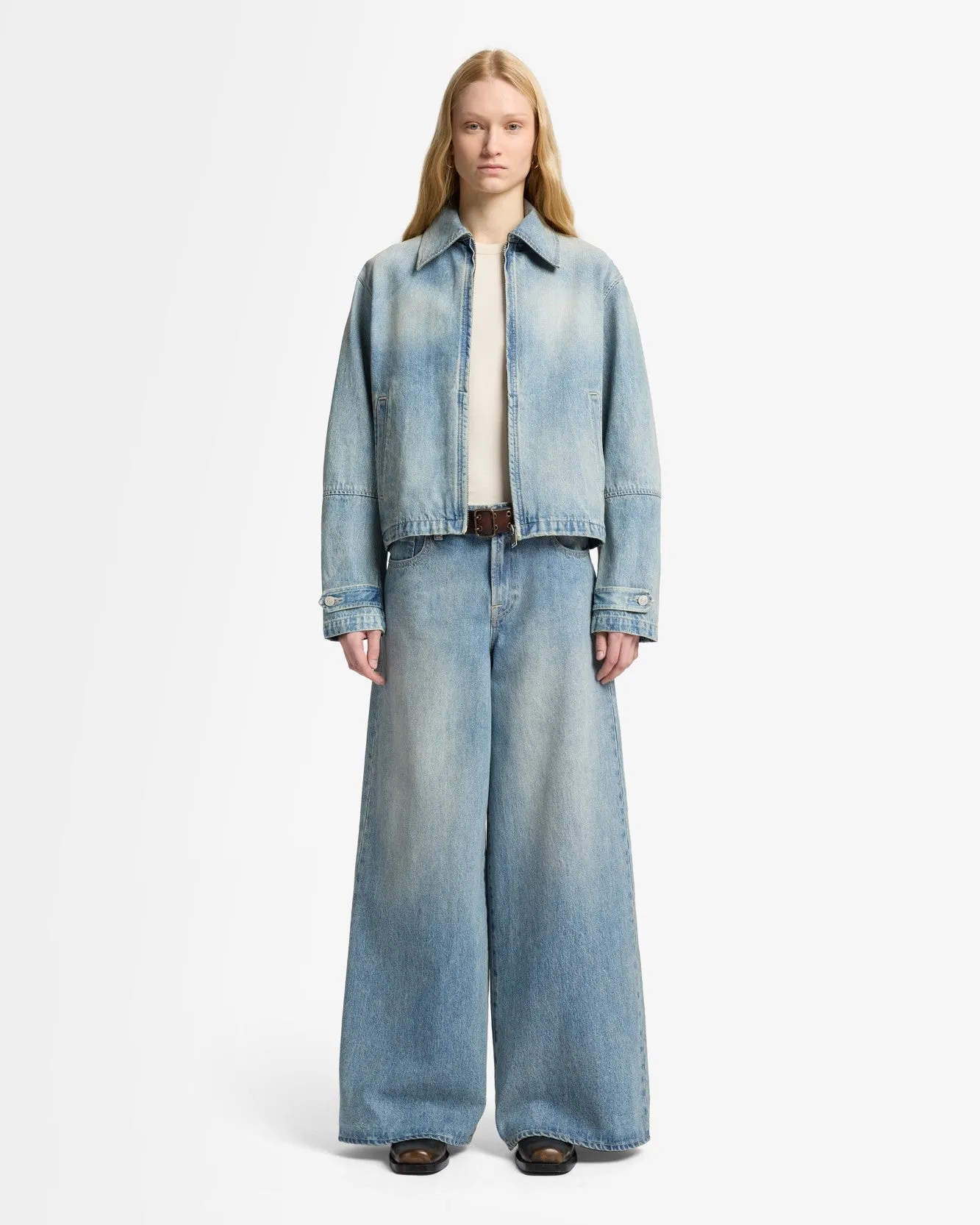 Workwear Jacket in Coated Midland sold by 7 For All Mankind product image thumbnail 3