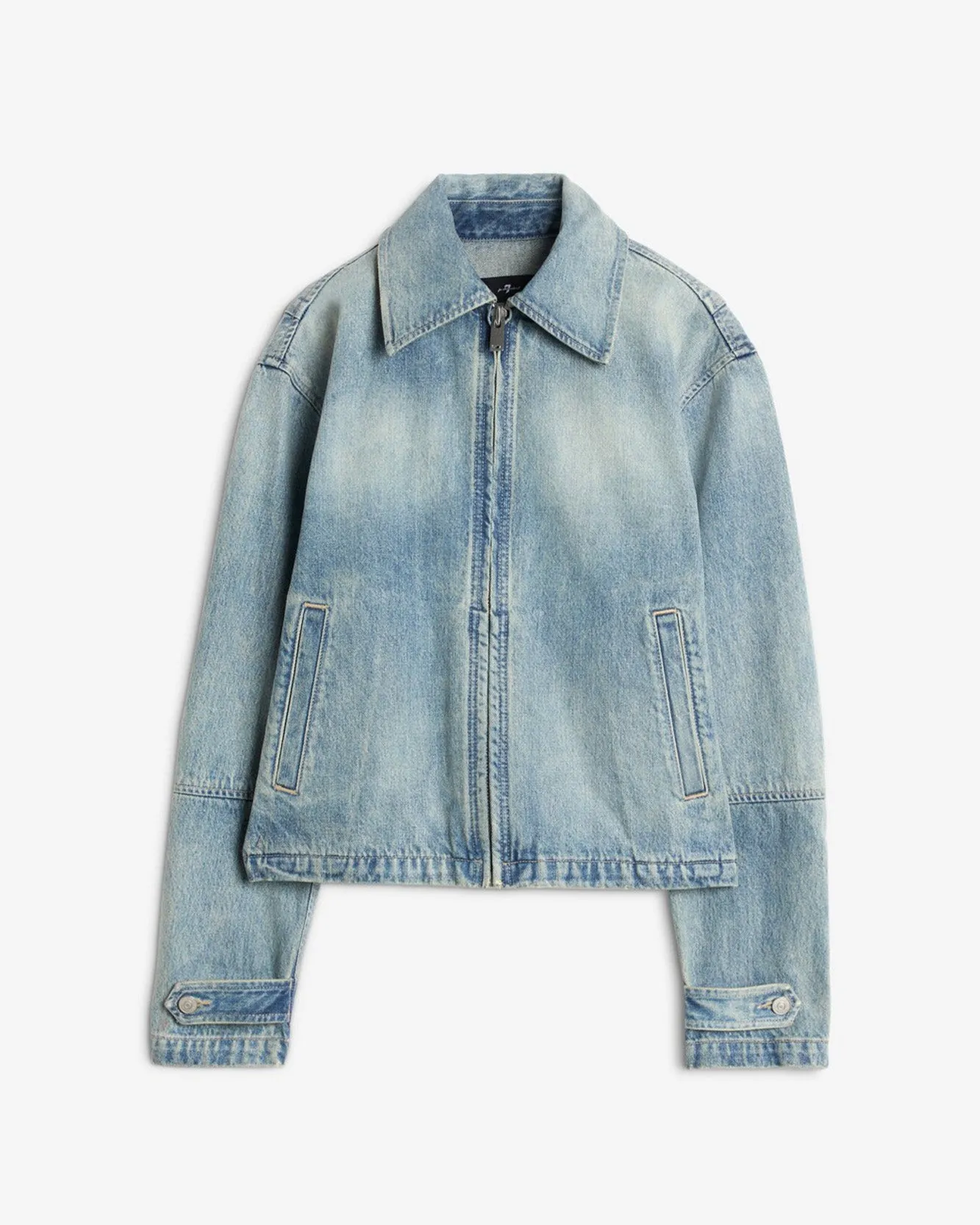 Workwear Jacket in Coated Midland sold by 7 For All Mankind