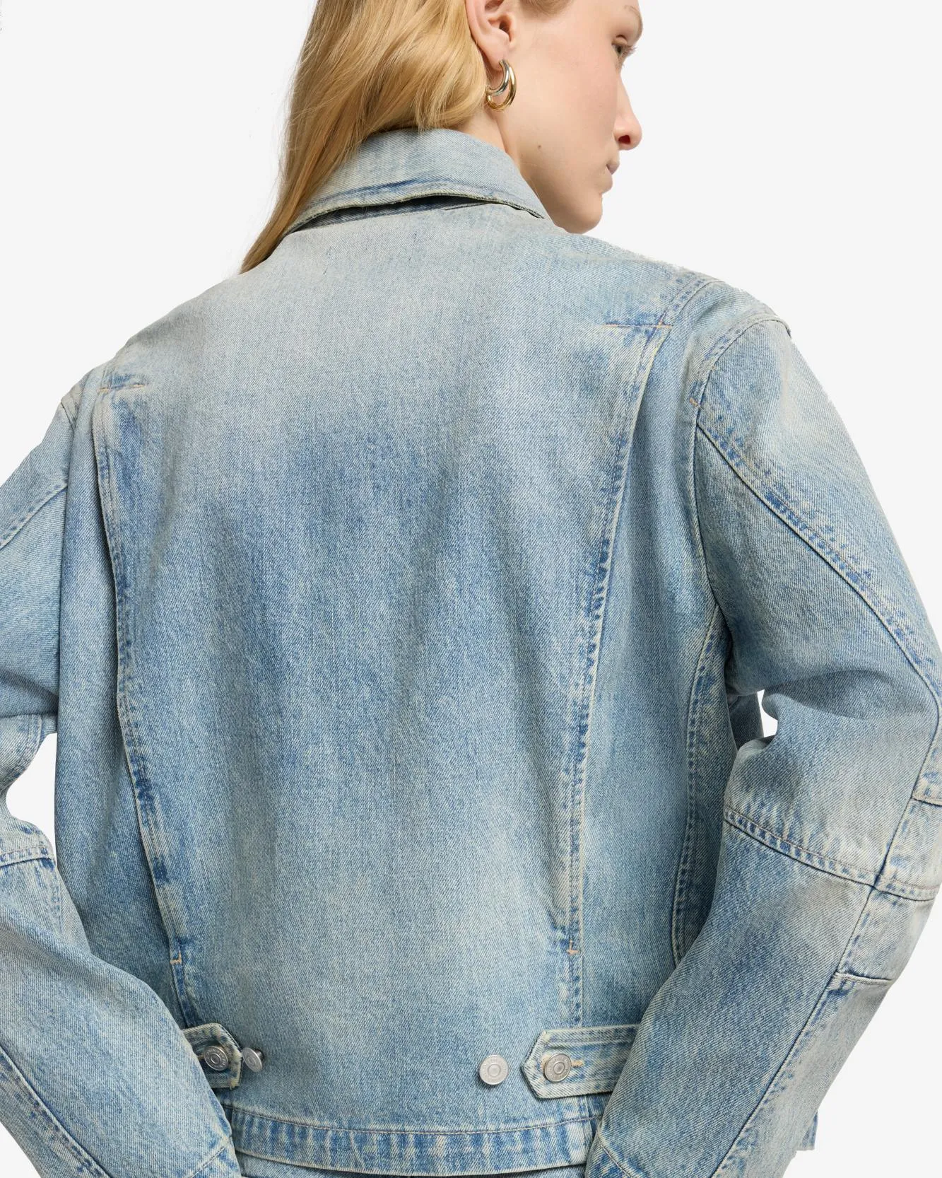 Workwear Jacket in Coated Midland sold by 7 For All Mankind product image thumbnail 4