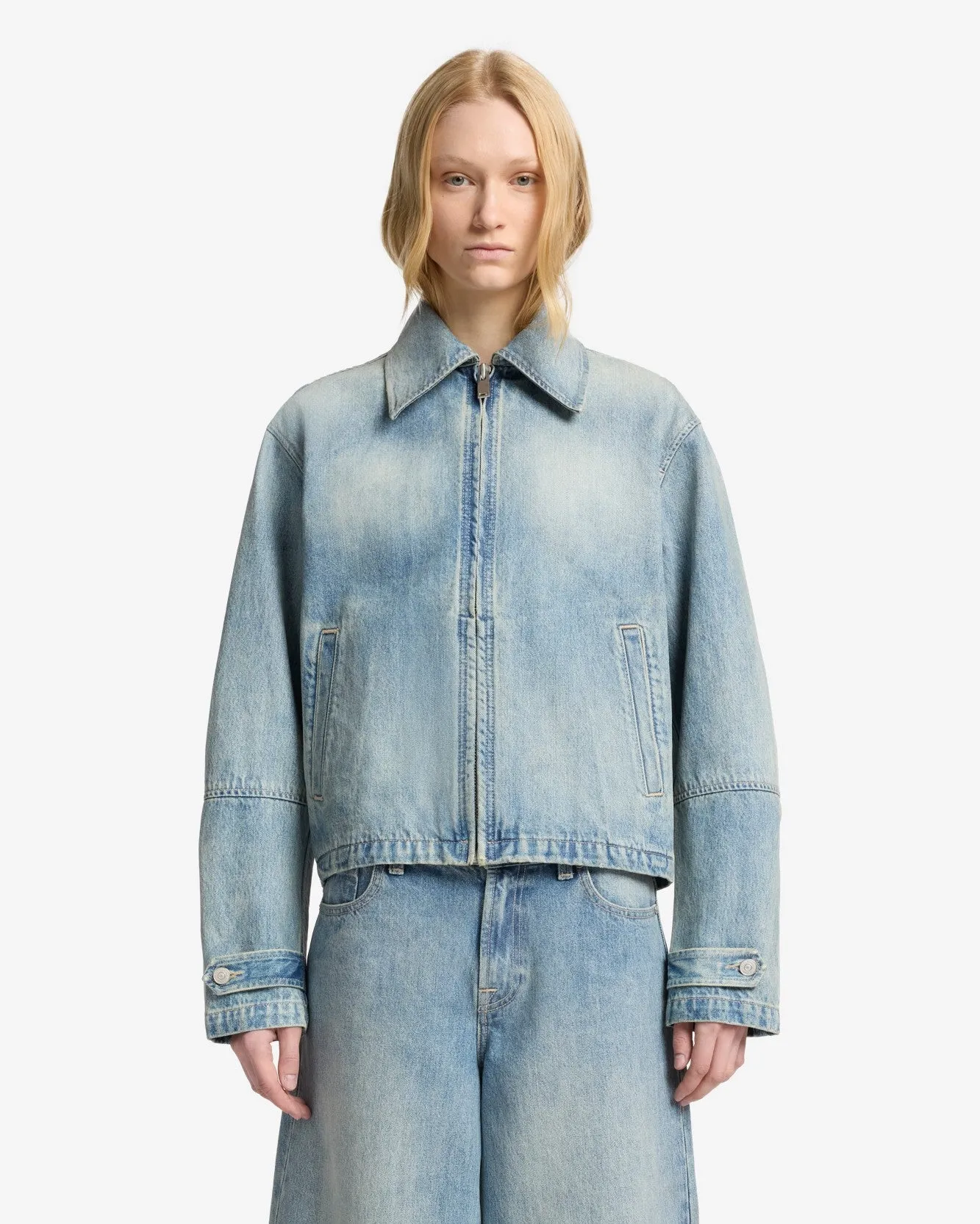 Workwear Jacket in Coated Midland sold by 7 For All Mankind product image thumbnail 2