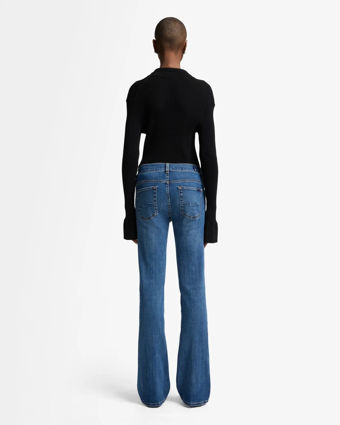 Slim Illusion Bootcut in Soho Light sold by 7 For All Mankind product image thumbnail 5
