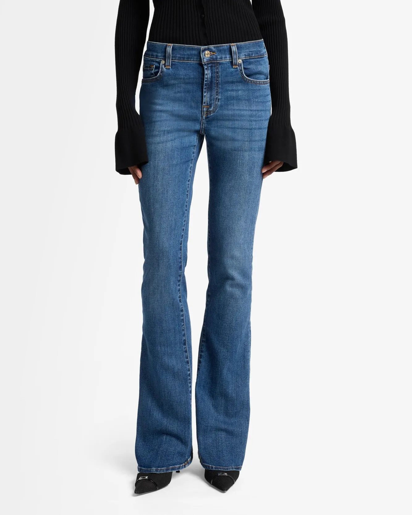 Slim Illusion Bootcut in Soho Light sold by 7 For All Mankind product image thumbnail 3