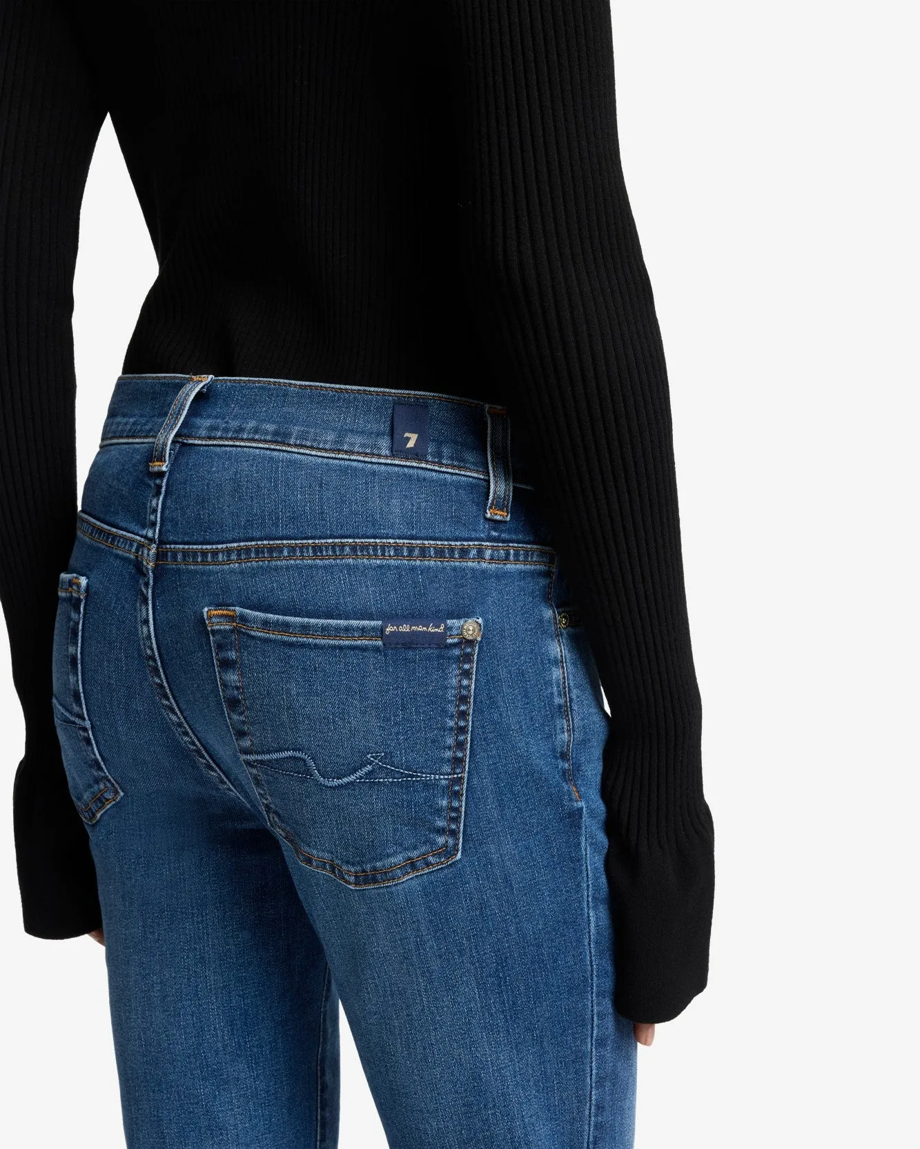 Slim Illusion Bootcut in Soho Light sold by 7 For All Mankind product image thumbnail 4