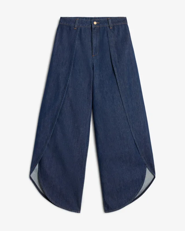 Mankind Tulip Barrel in Blue Petal sold by 7 For All Mankind
