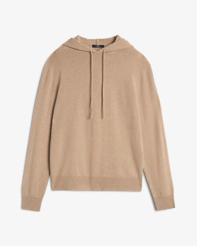 Cashmere Hoodie In Umber sold by 7 For All Mankind