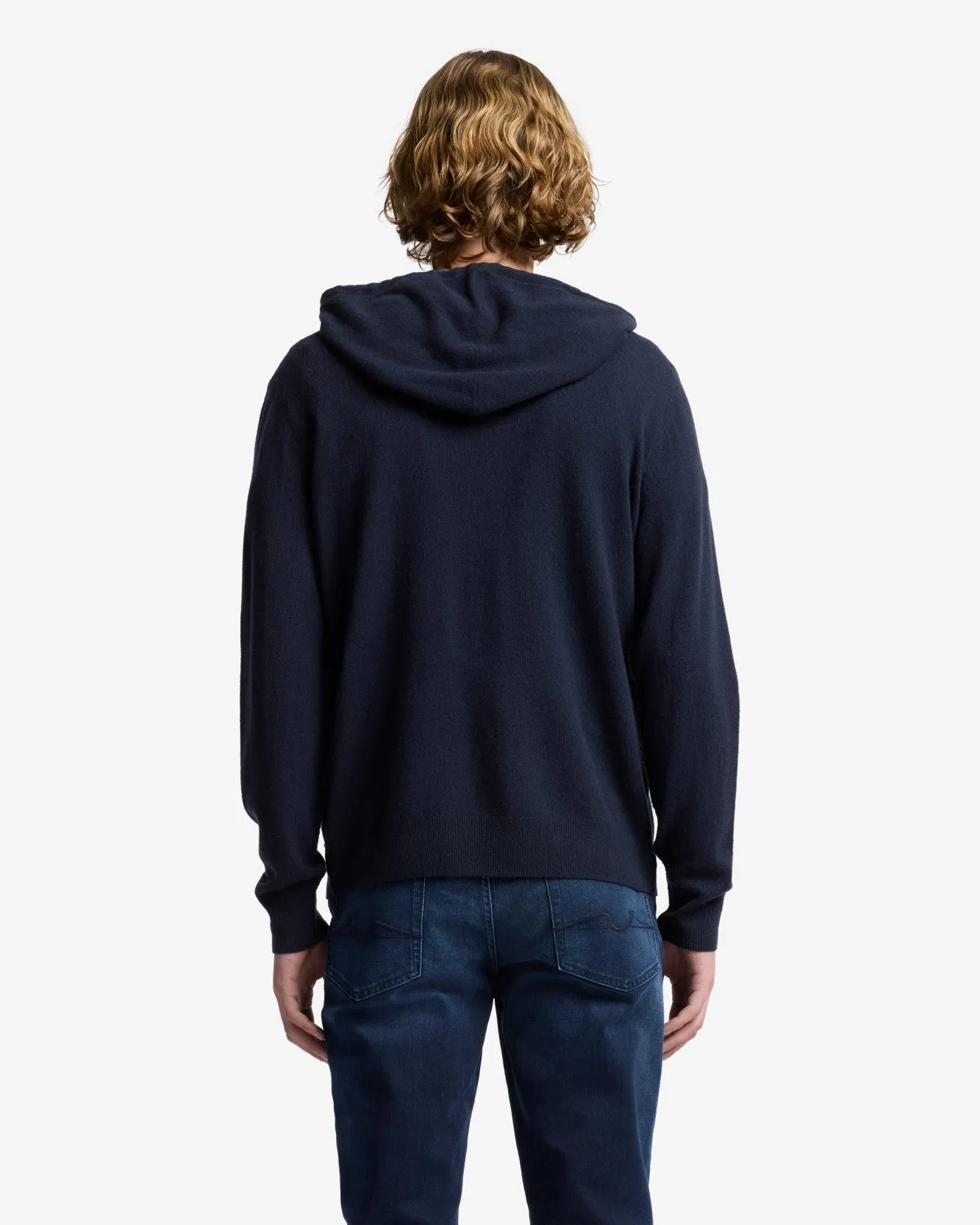 Cashmere Hoodie In Ink sold by 7 For All Mankind product image thumbnail 5