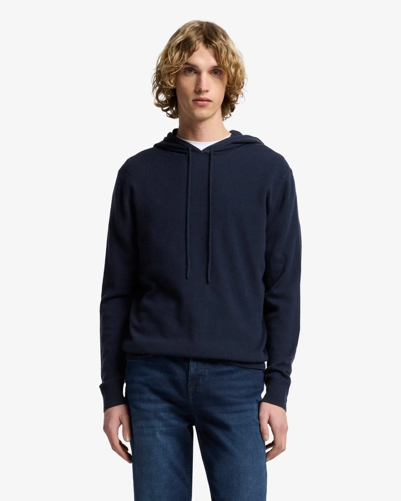 Cashmere Hoodie In Ink sold by 7 For All Mankind product image thumbnail 2