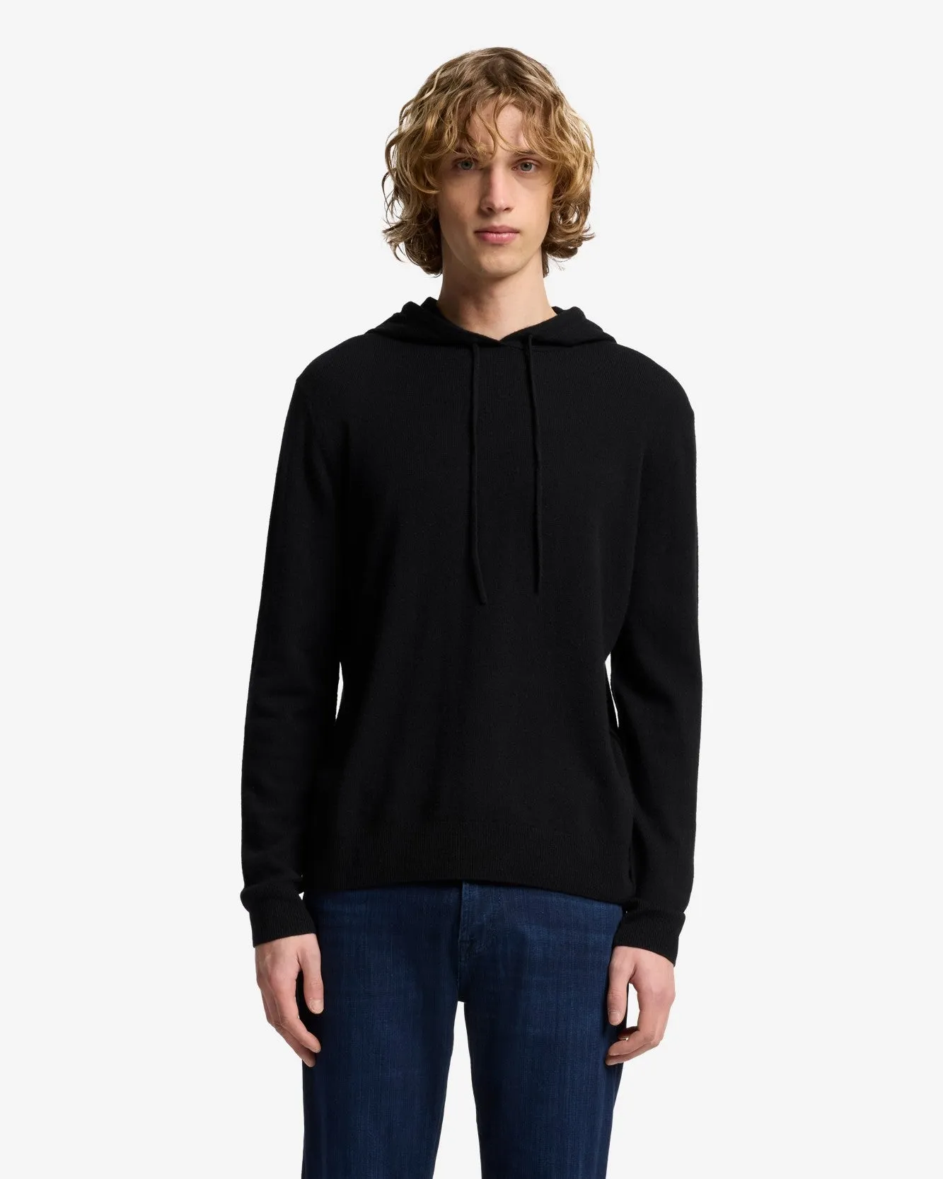 Cashmere Hoodie In Coal sold by 7 For All Mankind product image thumbnail 2