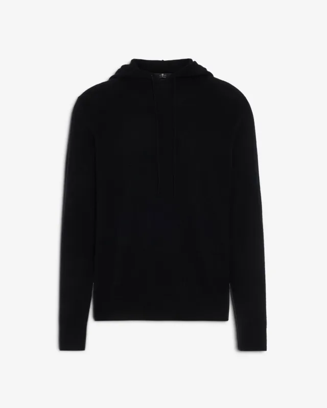 Cashmere Hoodie In Coal sold by 7 For All Mankind