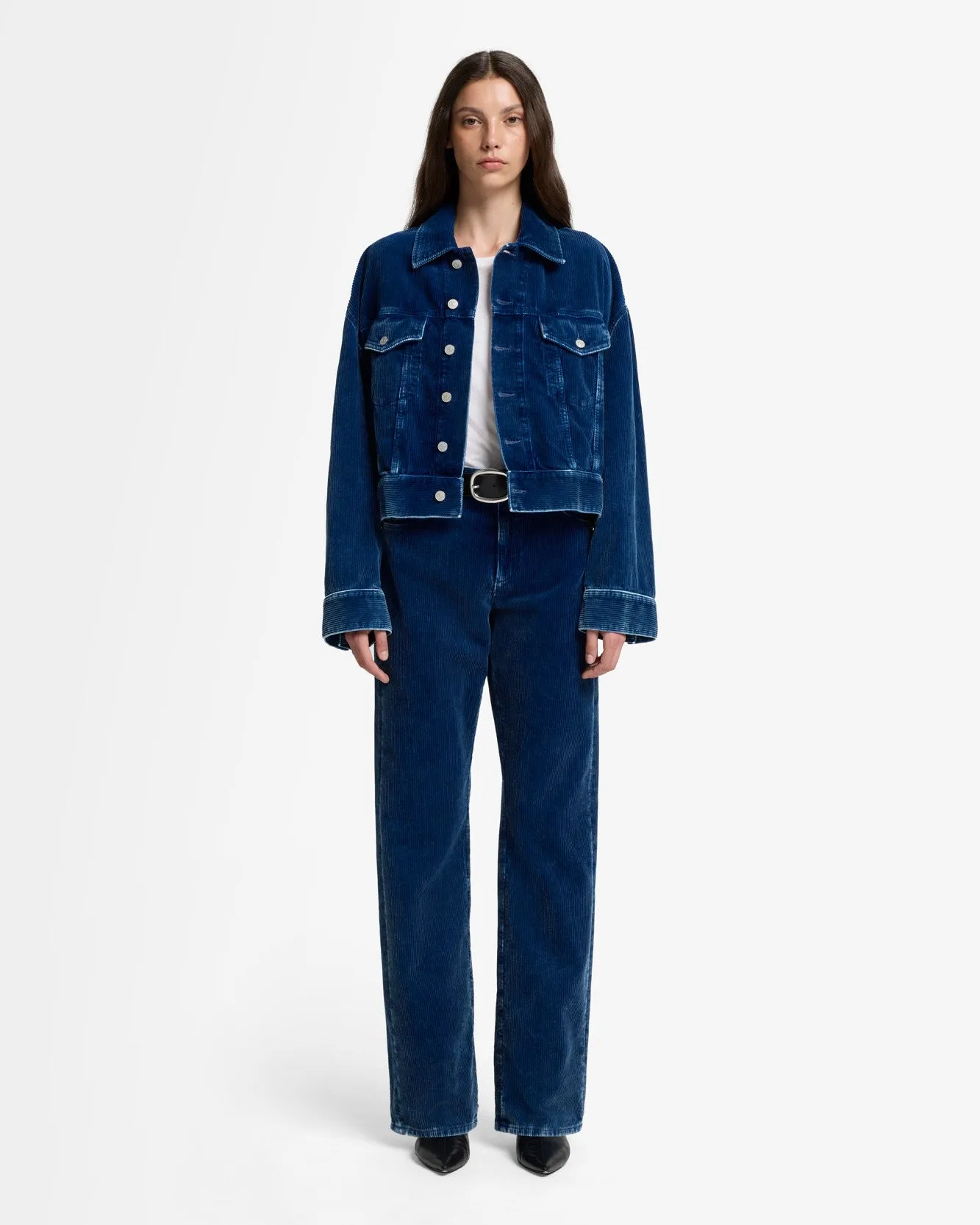 Corduroy Tess Trouser in Oxnard sold by 7 For All Mankind product image thumbnail 2