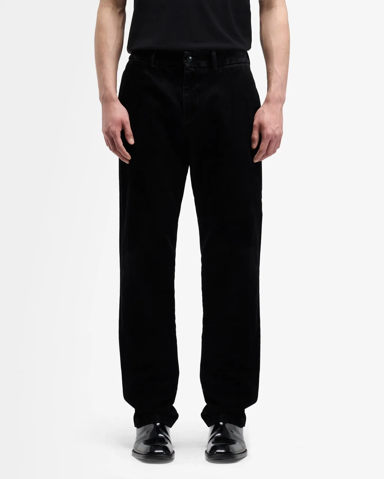 Flock Denim Straight Chino in Lava Rocks sold by 7 For All Mankind product image thumbnail 3