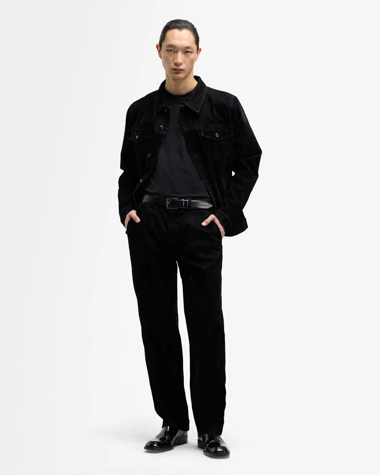 Flock Denim Straight Chino in Lava Rocks sold by 7 For All Mankind product image thumbnail 2