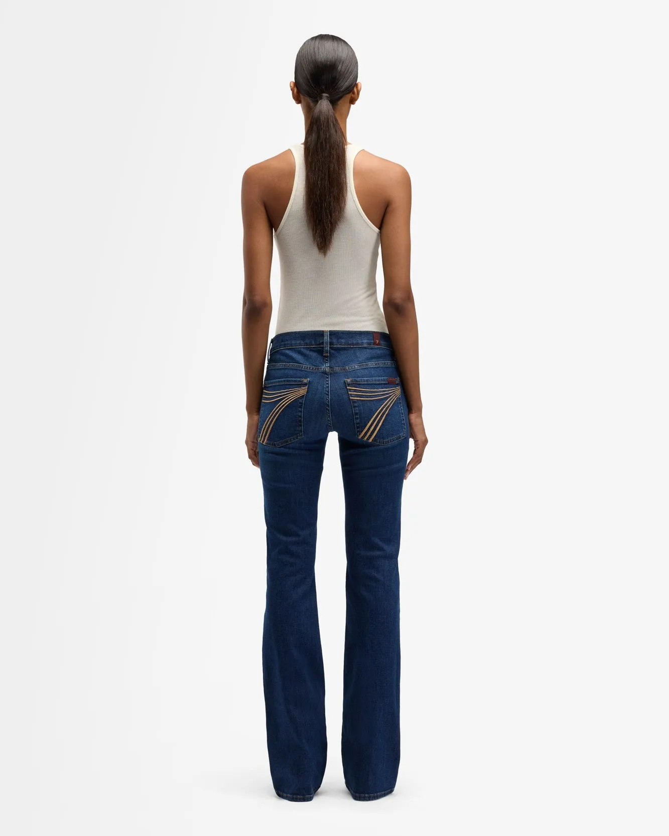 Slim Illusion Original Bootcut in Rebellion sold by 7 For All Mankind product image thumbnail 5